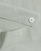 Percale Duvet Cover - FINAL SALE (Sage)