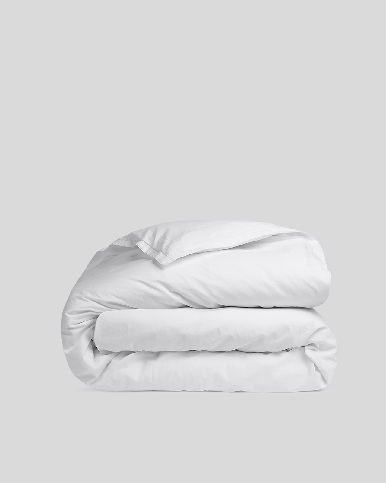 Percale Duvet Cover (White)