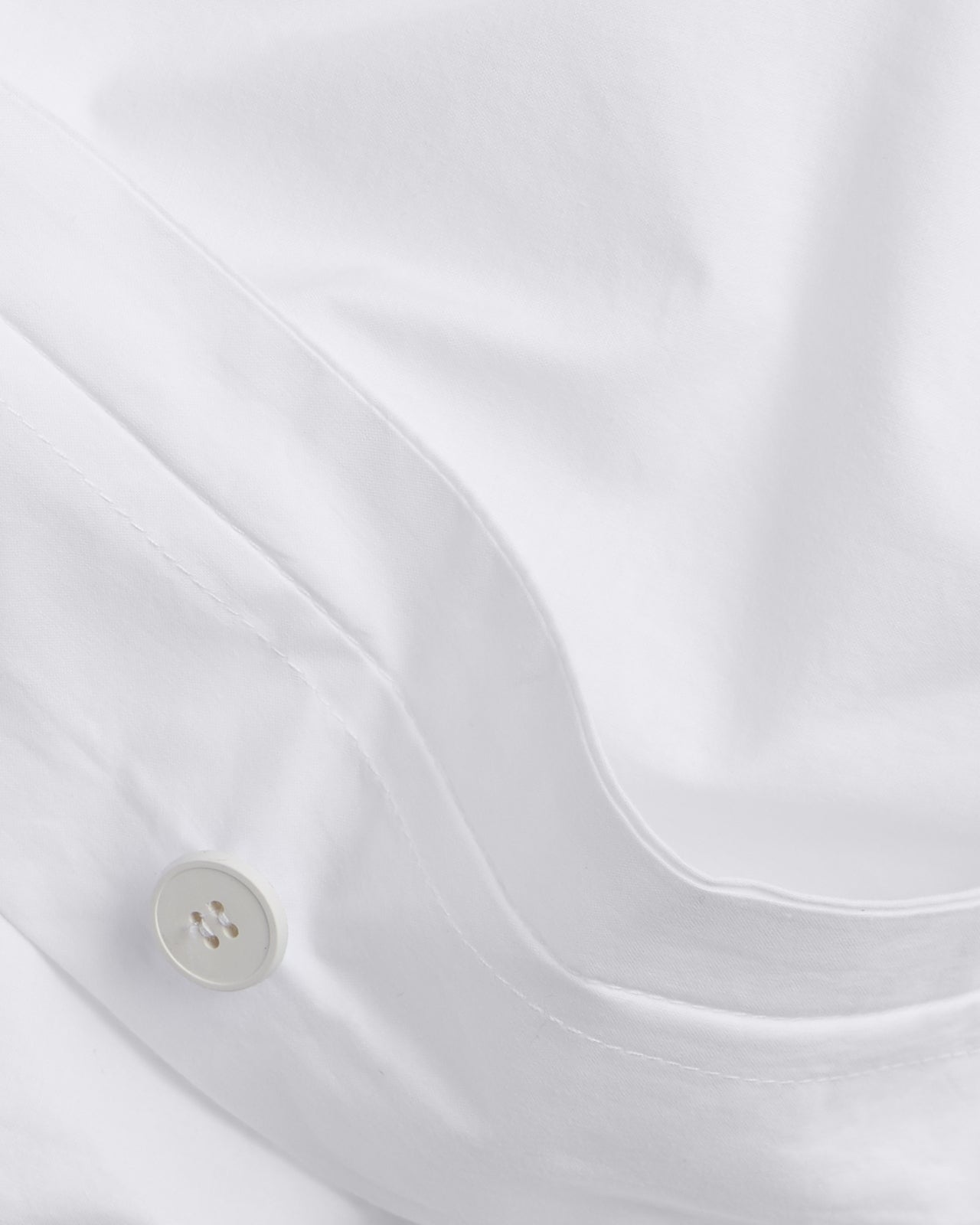 Percale Duvet Cover (White)