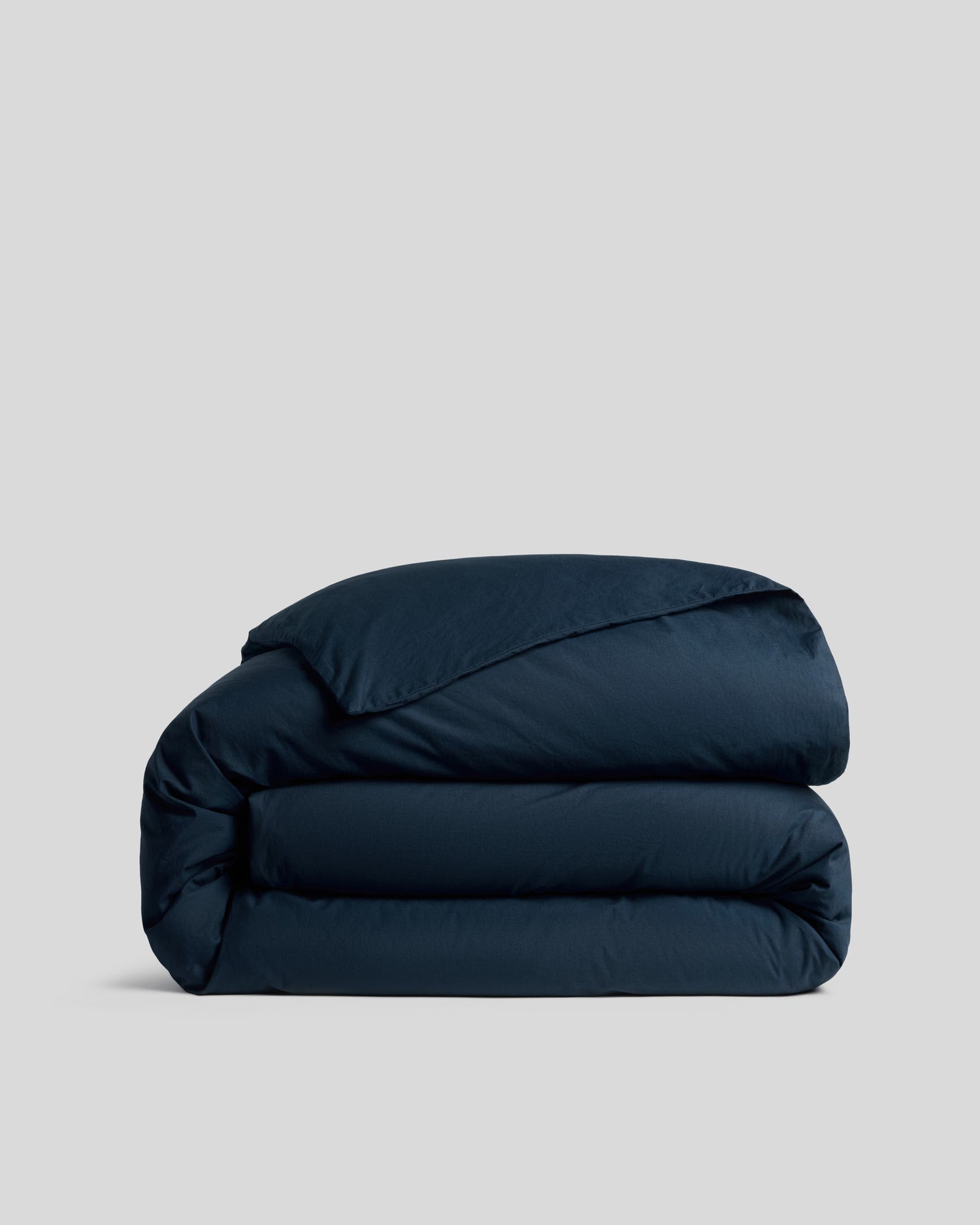 Percale Duvet Cover (Ink)
