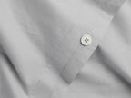 Percale Duvet Cover - FINAL SALE (Light Grey)
