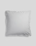 Percale Euro Sham - FINAL SALE (Light Grey)