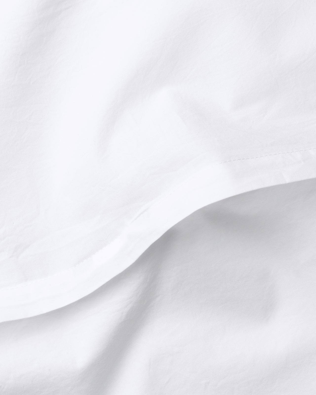 Percale Euro Sham (White)