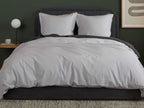 Percale Euro Sham - FINAL SALE (Light Grey)