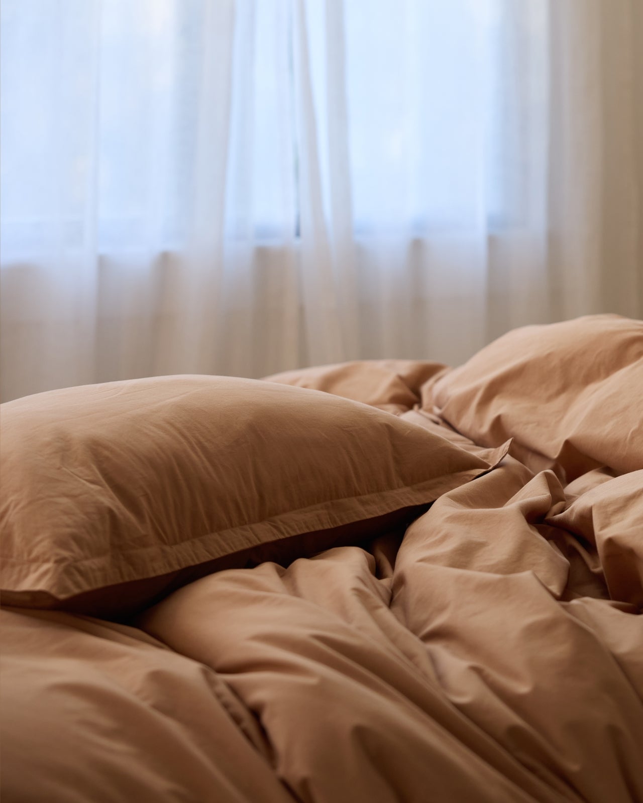 Percale Sham Set (Adobe)