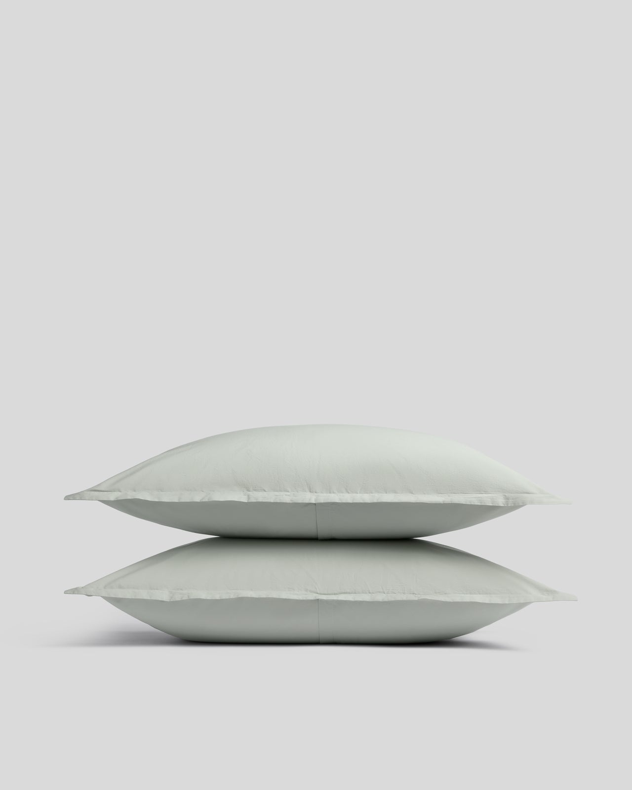 Percale Sham Set - FINAL SALE (Sage)
