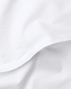 Percale Sham Set (White)