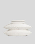 Percale Sheet Set - Cream F/Q