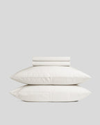 Percale Sheet Set - Cream F/Q