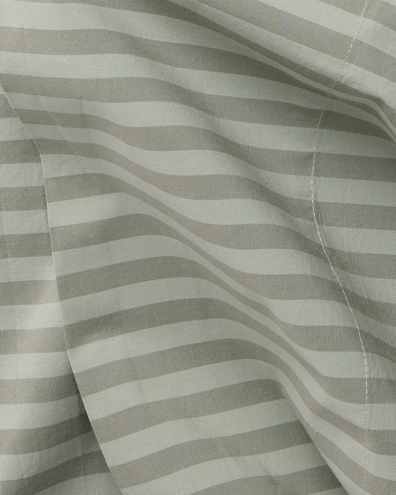 Percale Sheet Set - Moss Stripe F/Q