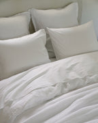 Percale Sheet Set - White F/Q