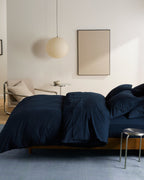 Percale Sheet Set - Ink F/Q