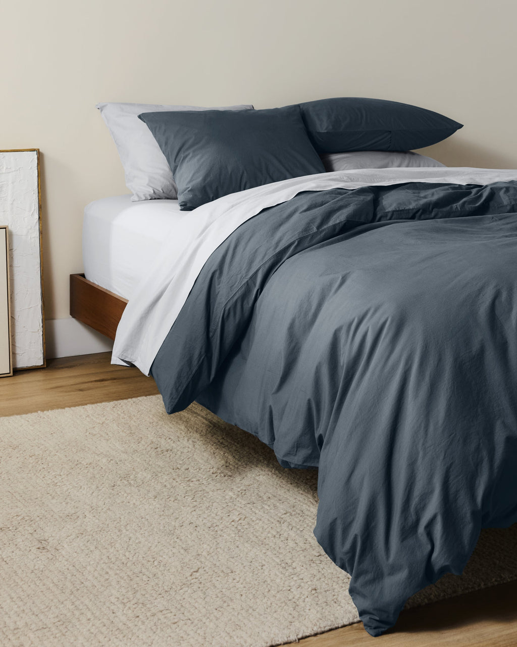 Percale Sheet Set - Sky F/Q