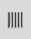 Organic Resort Stripe Towels - FINAL SALE (Plaster with Soft Black)