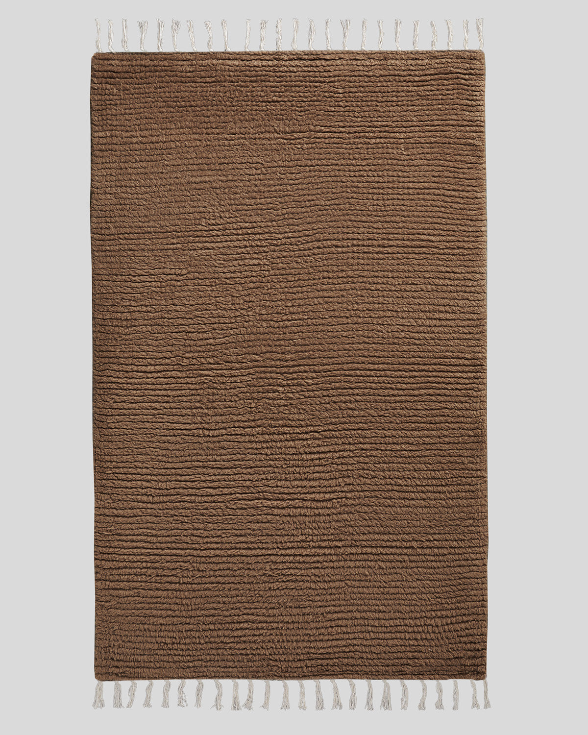 Rib Wool Rug (Bronze)
