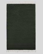 Rib Wool Rug (Evergreen)