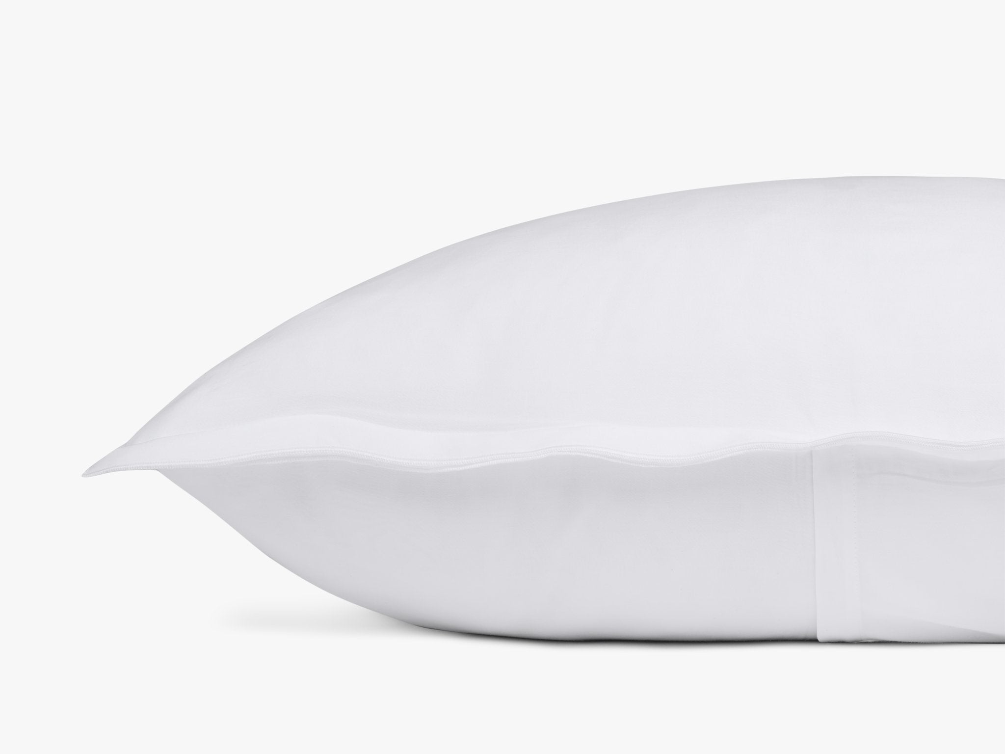Sateen Euro Sham (White)