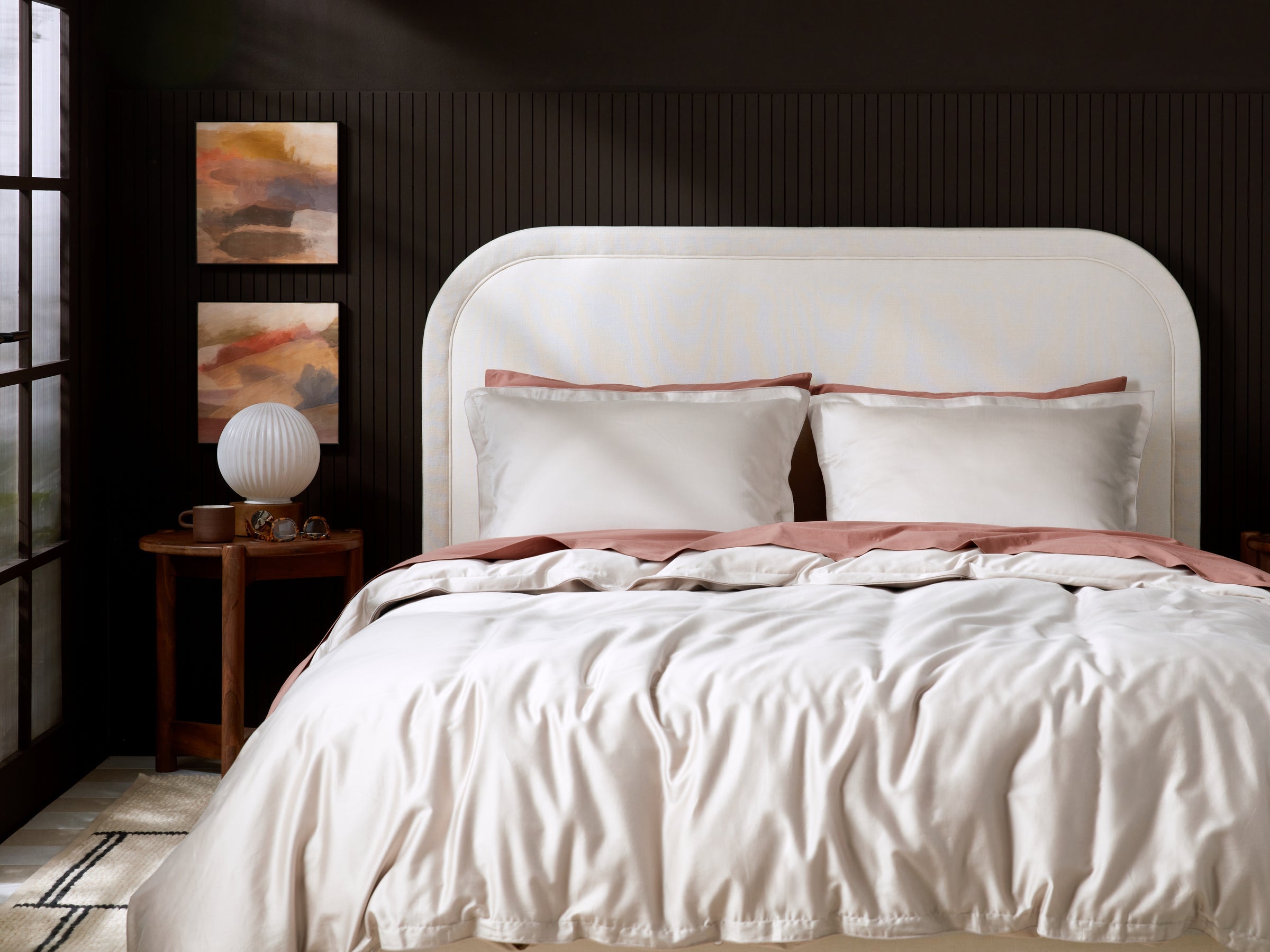 Sateen Sham Set (Bone)