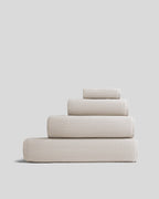 Soft Rib Towels (Bone)