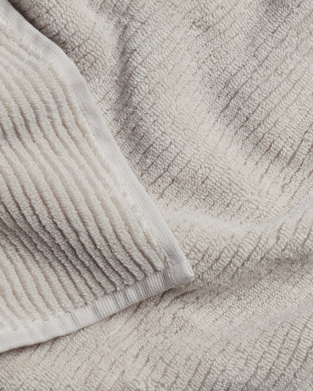 Soft Rib Towels (Bone)