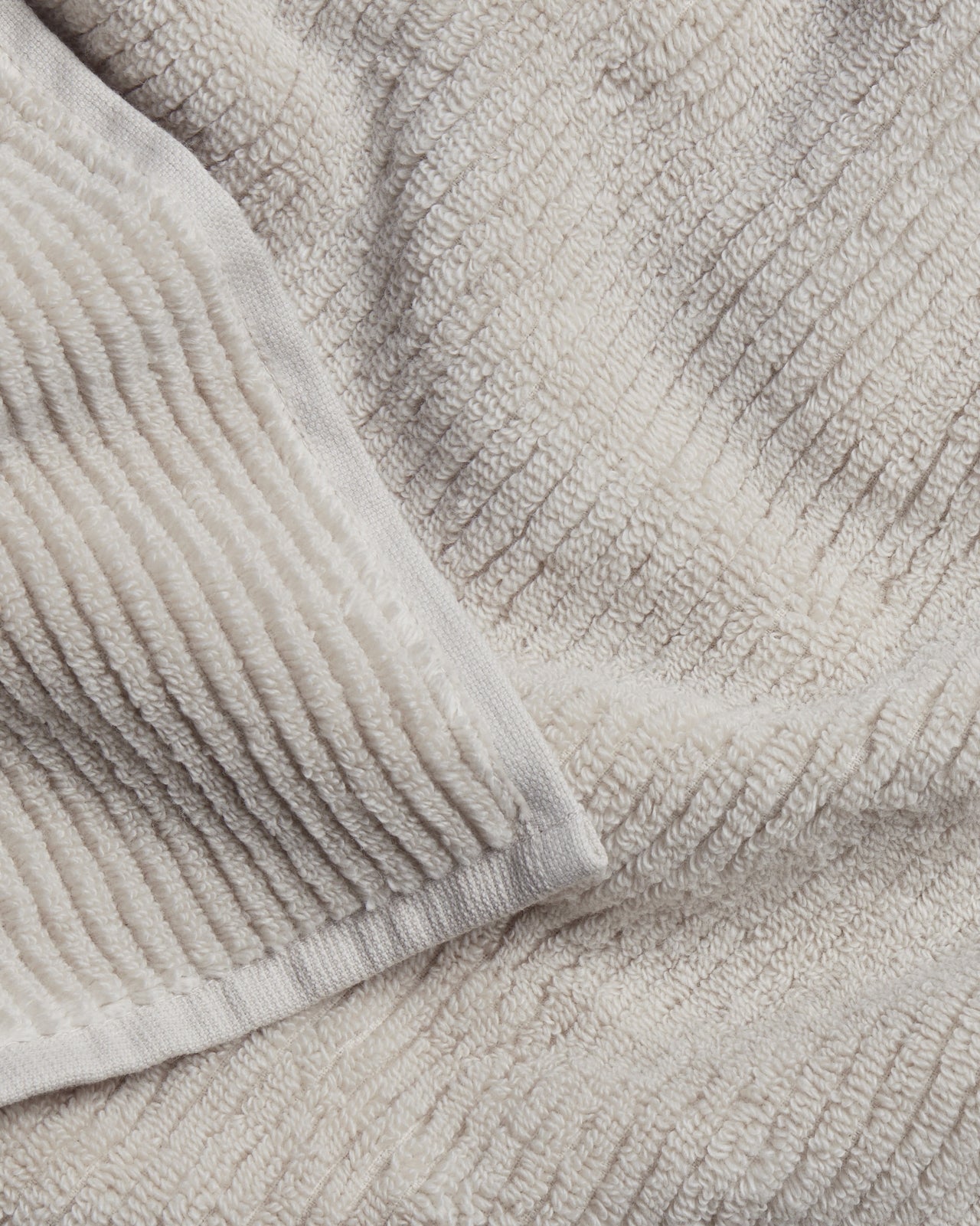 Soft Rib Towels (Bone)
