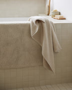 Soft Rib Towels (Bone)