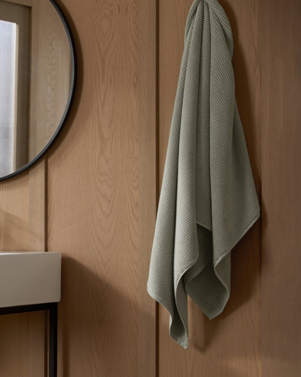 Soft Rib Towels (Sage)