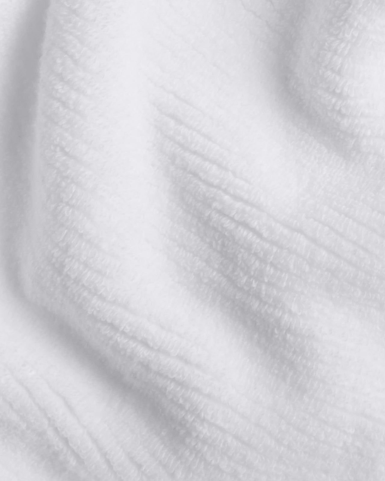 Soft Rib Towels (White)