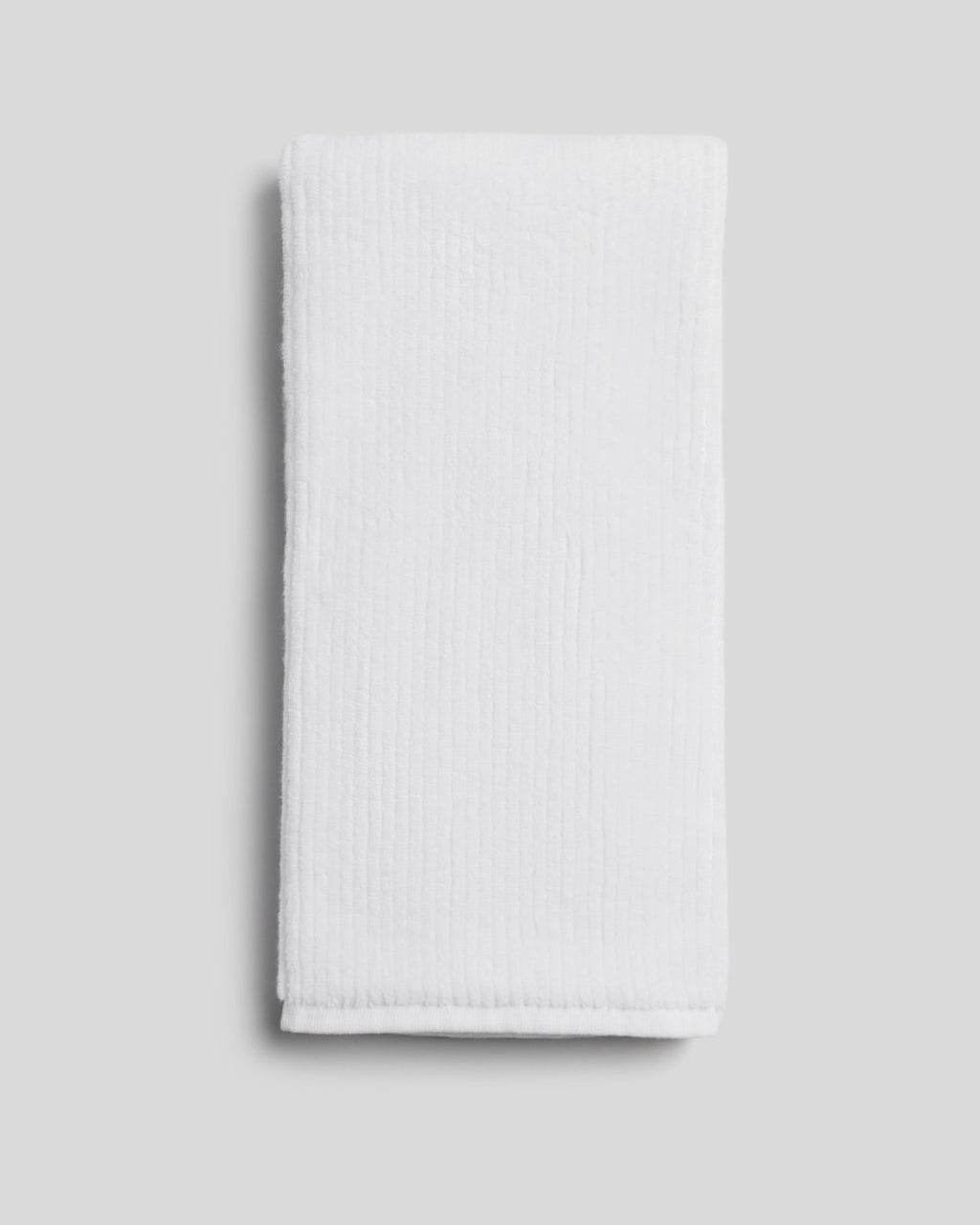 Soft Rib Towels (White)