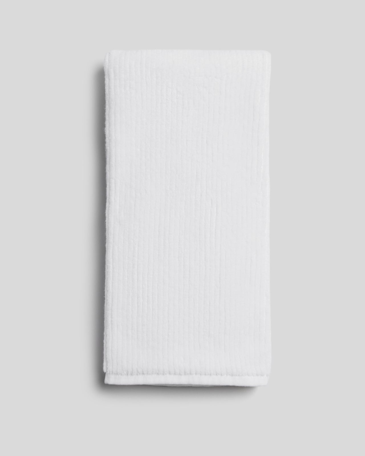 Soft Rib Towels (White)