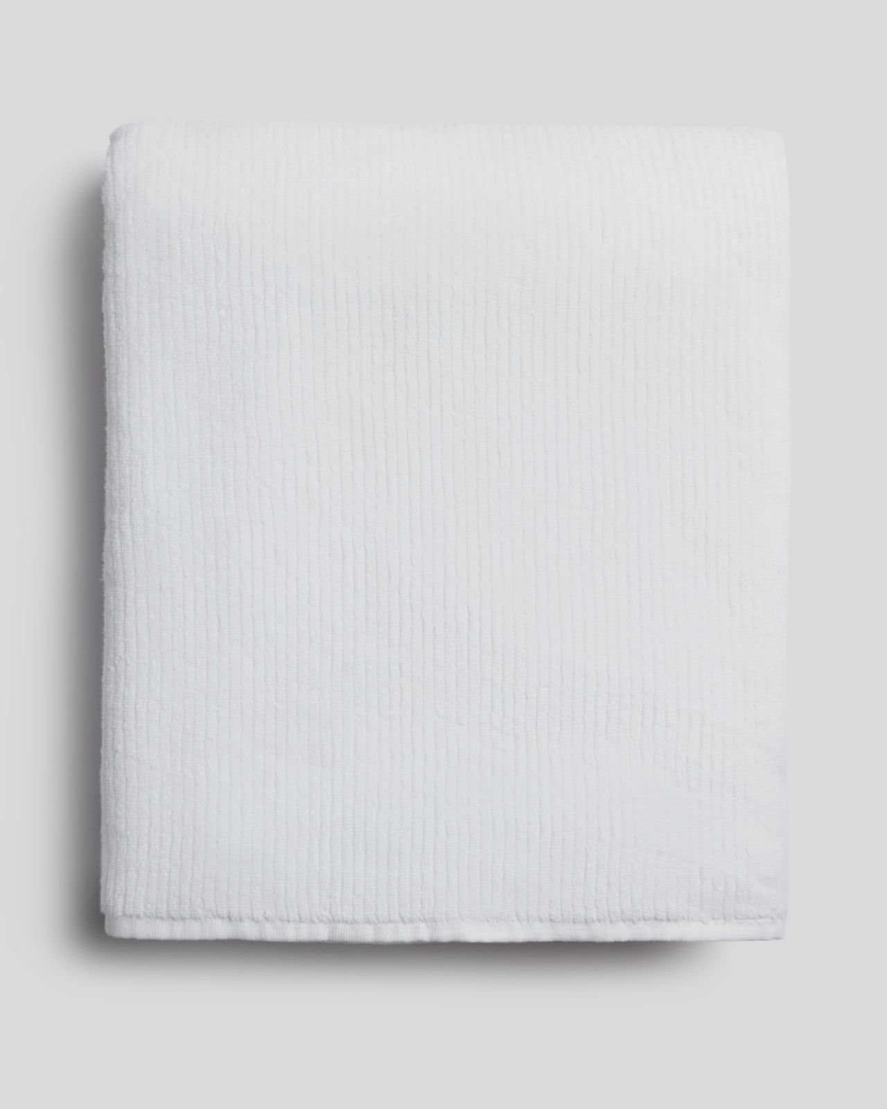 Soft Rib Towels (White)