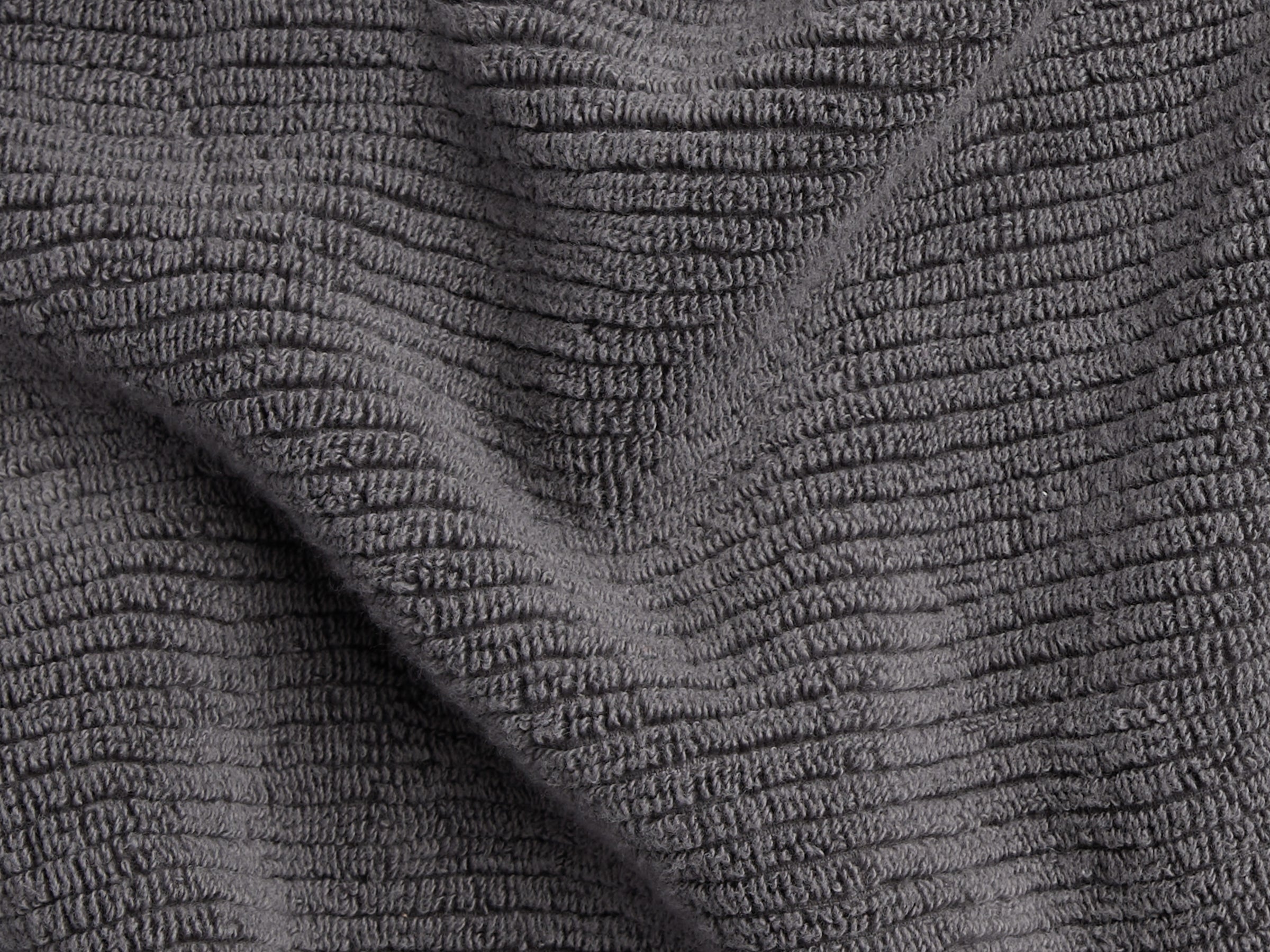 Soft Rib Towels - FINAL SALE (Dark Grey)