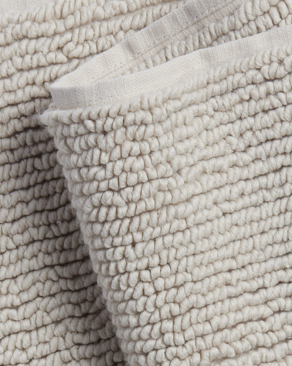 Soft Rib Tub Mat (Bone)