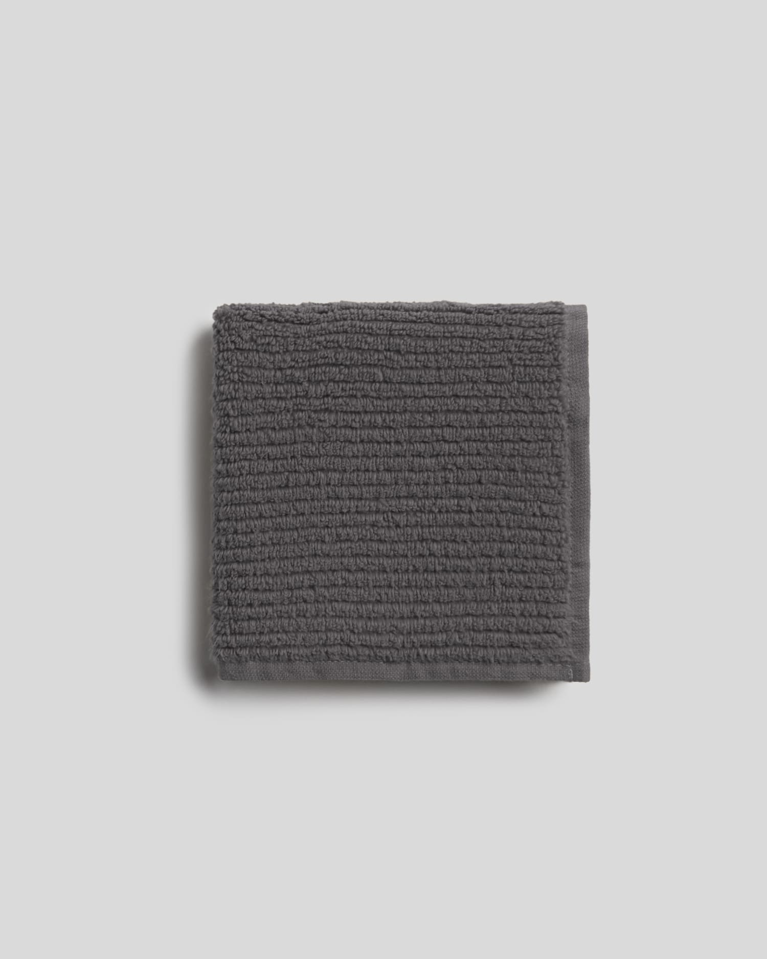 Soft Rib Towels - FINAL SALE (Dark Grey)