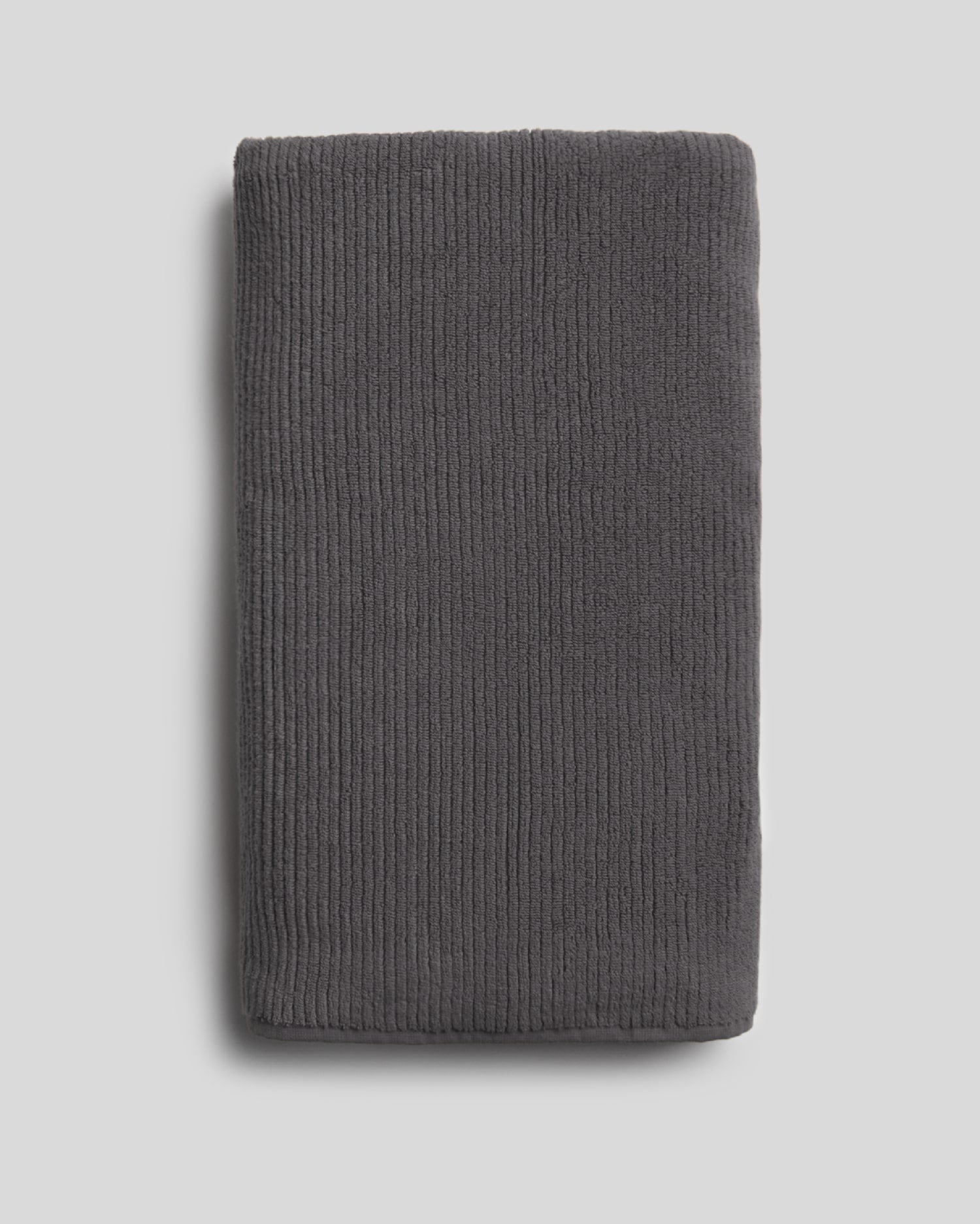 Soft Rib Towels - FINAL SALE (Dark Grey)
