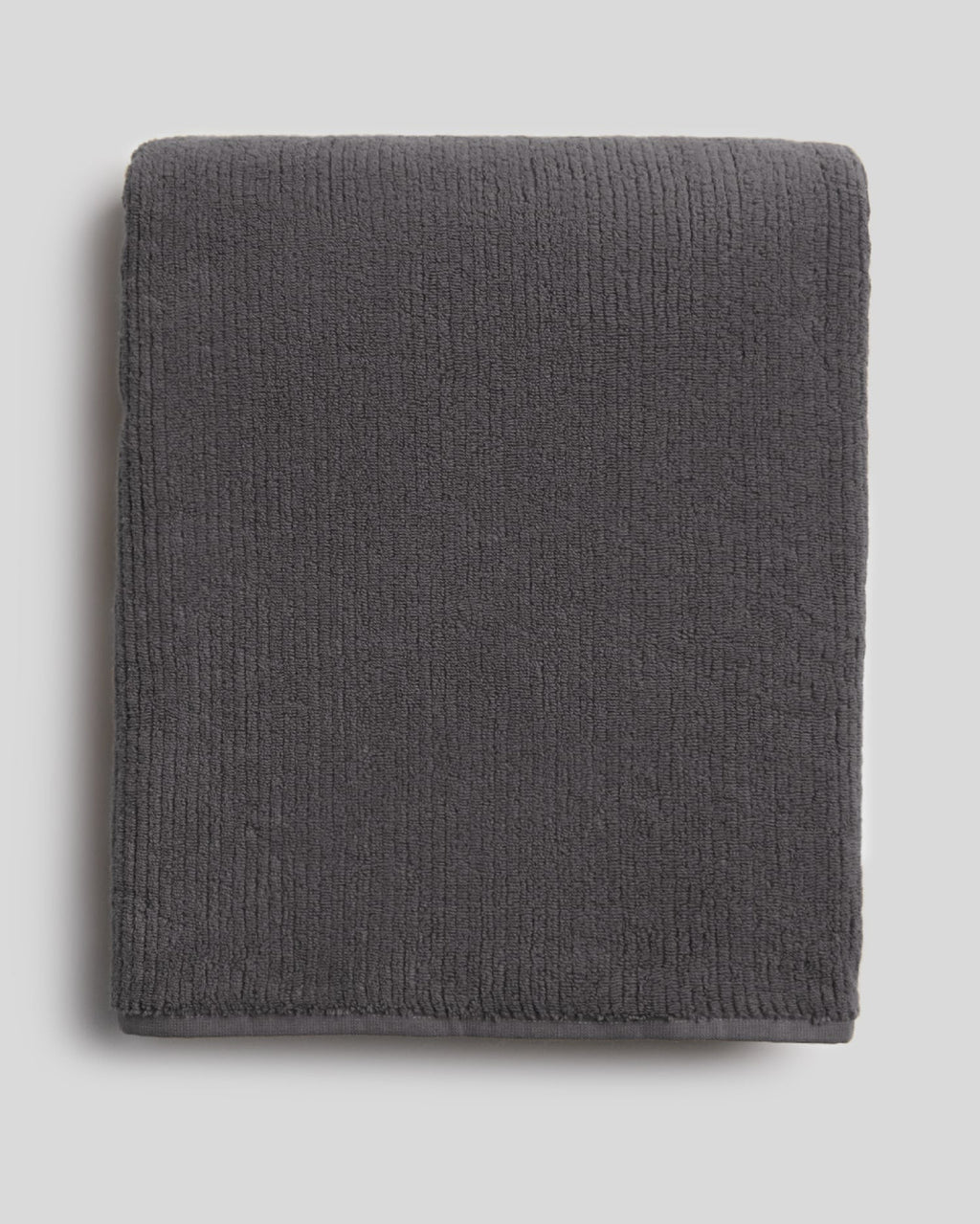 Soft Rib Towels - FINAL SALE (Dark Grey)