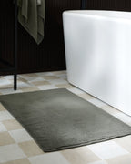 Soft Rib Tub Mat (Moss)