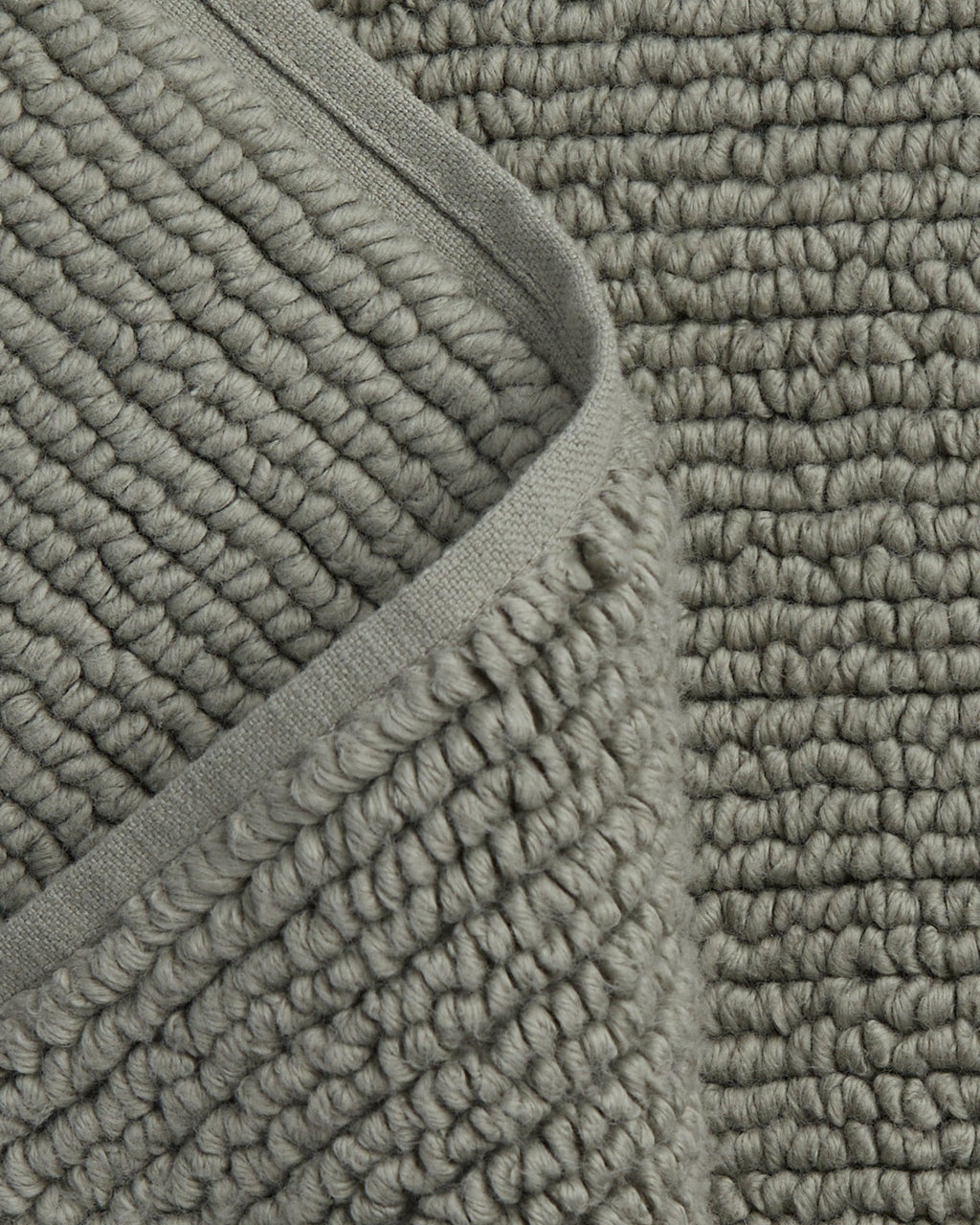 Soft Rib Tub Mat (Moss)