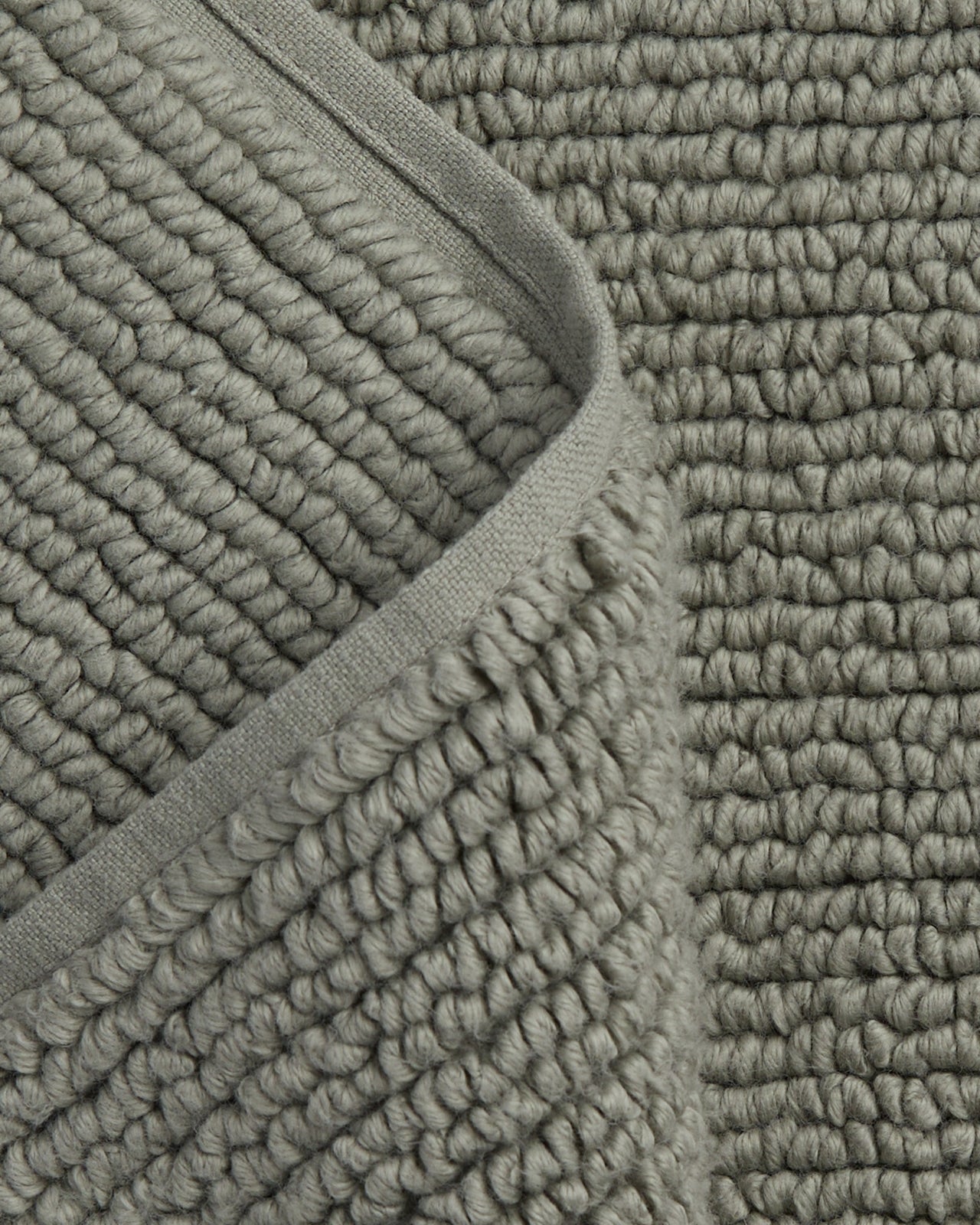 Soft Rib Tub Mat (Moss)