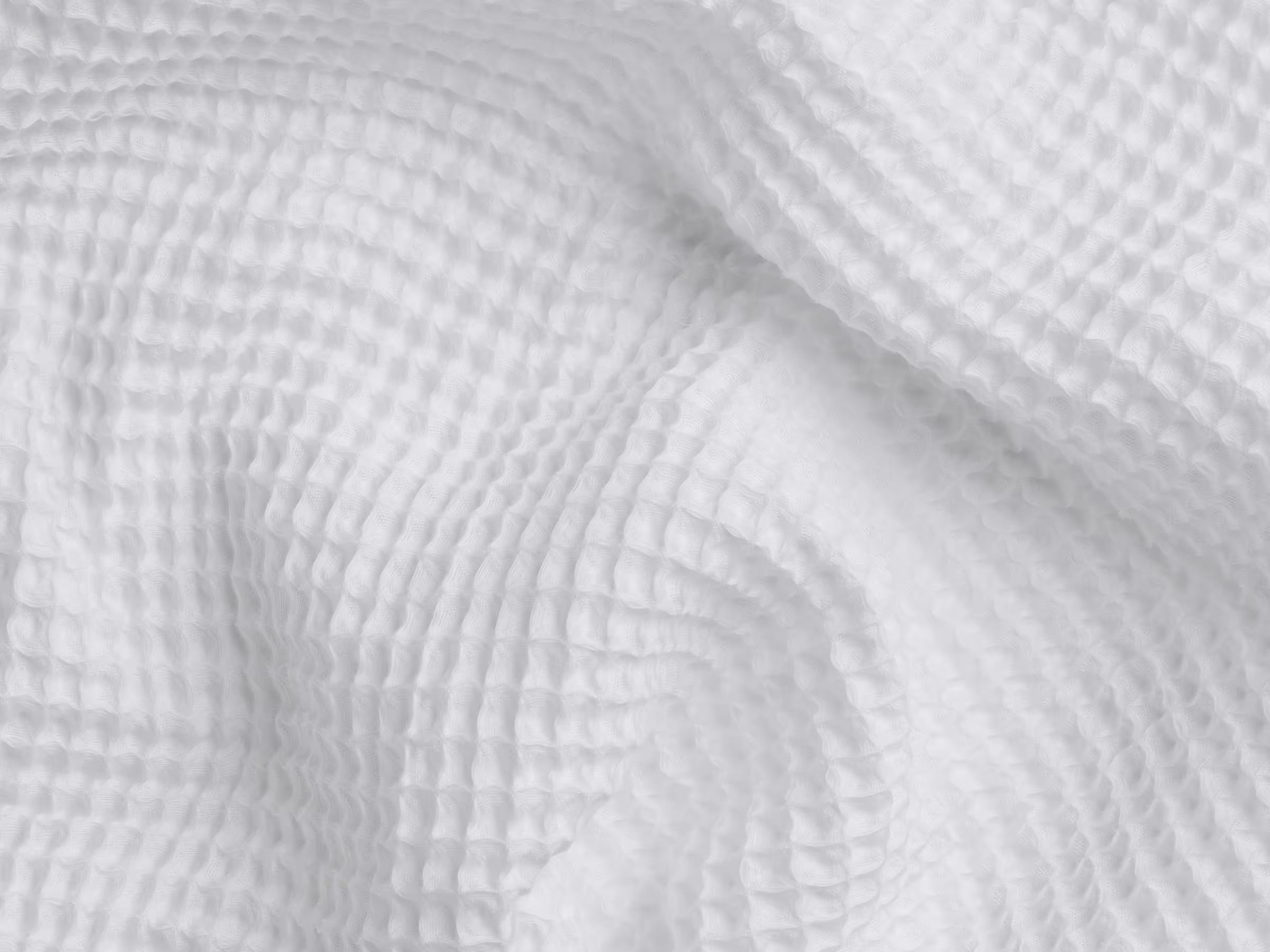 Waffle Robe (White)
