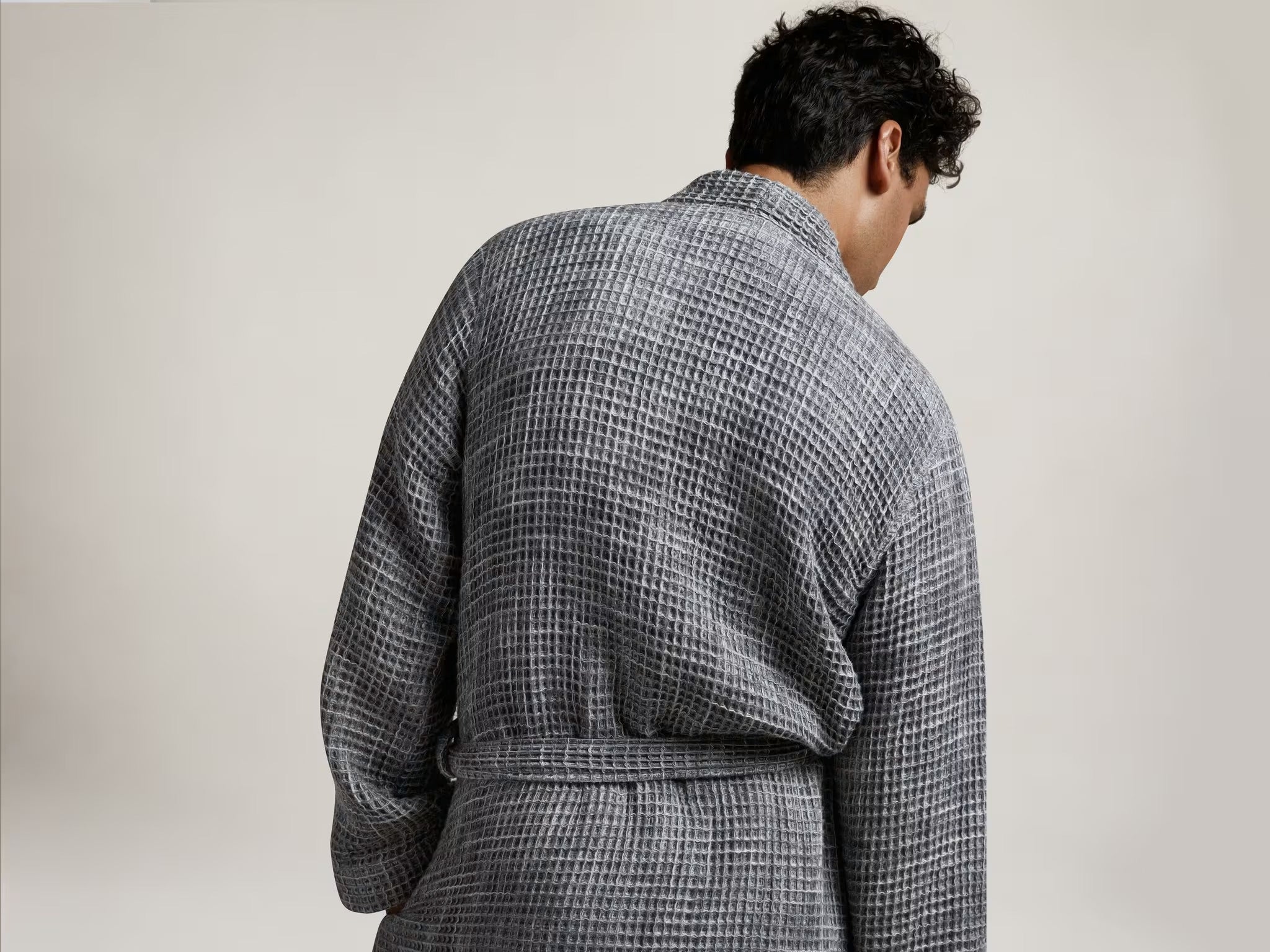 Waffle Robe (Grey)