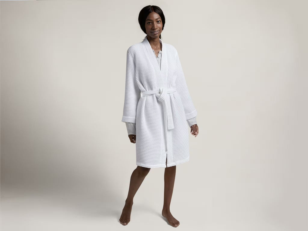 Waffle Robe (White)