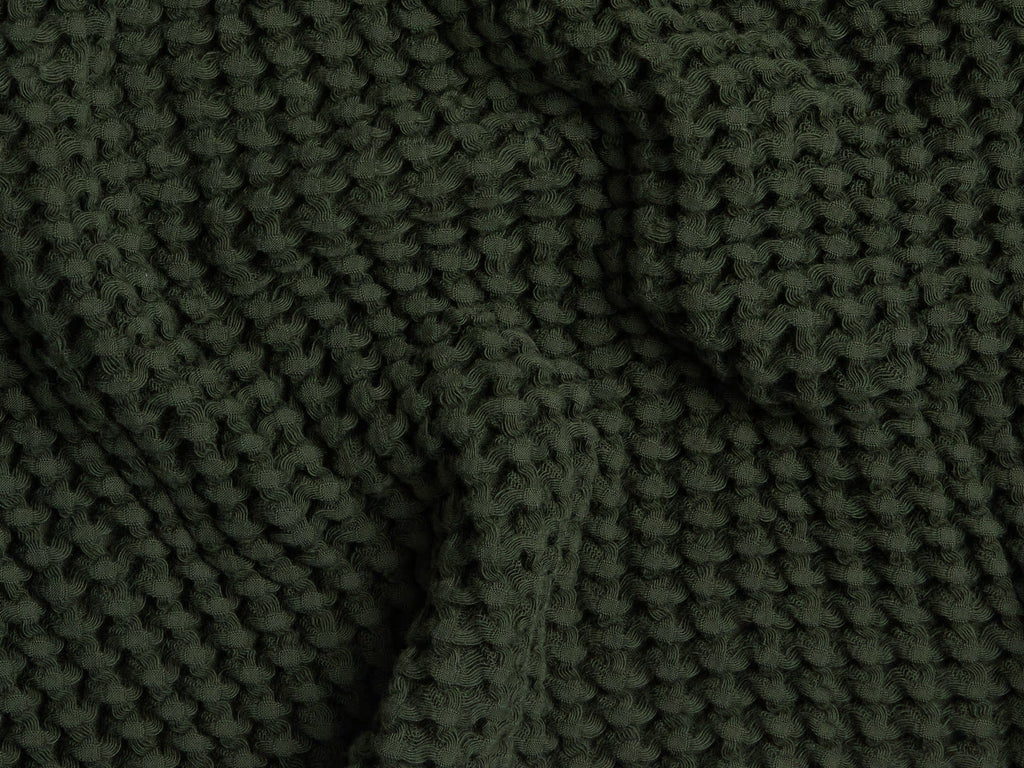 Waffle Towels (Evergreen)