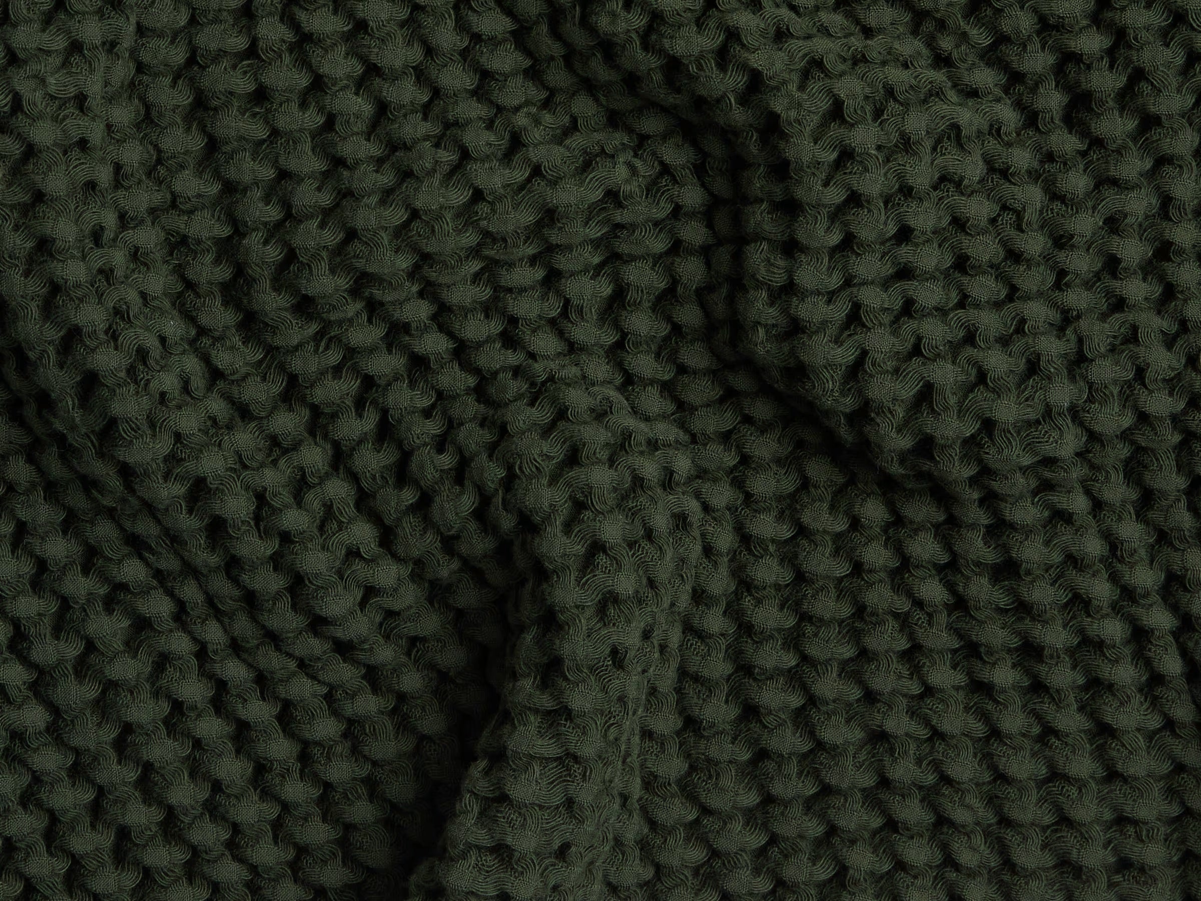 Waffle Towels (Evergreen)