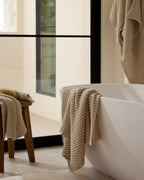 Waffle Towels (Bone)