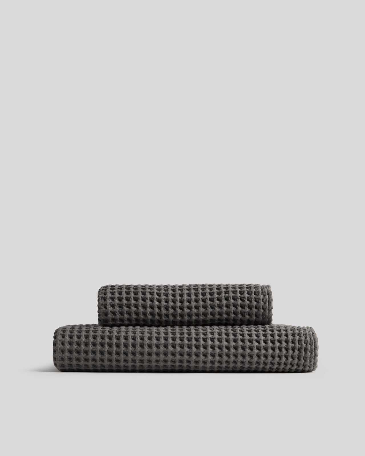 Waffle Towels - FINAL SALE (Charcoal)