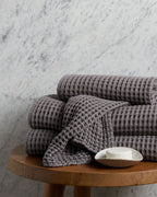 Waffle Towels - FINAL SALE (Charcoal)